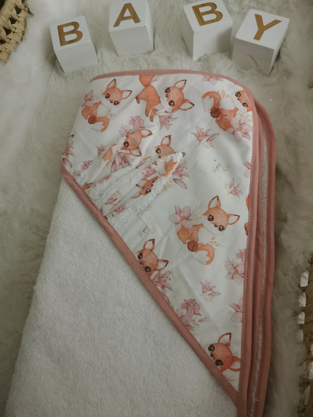 Cape de bain personnaliséee