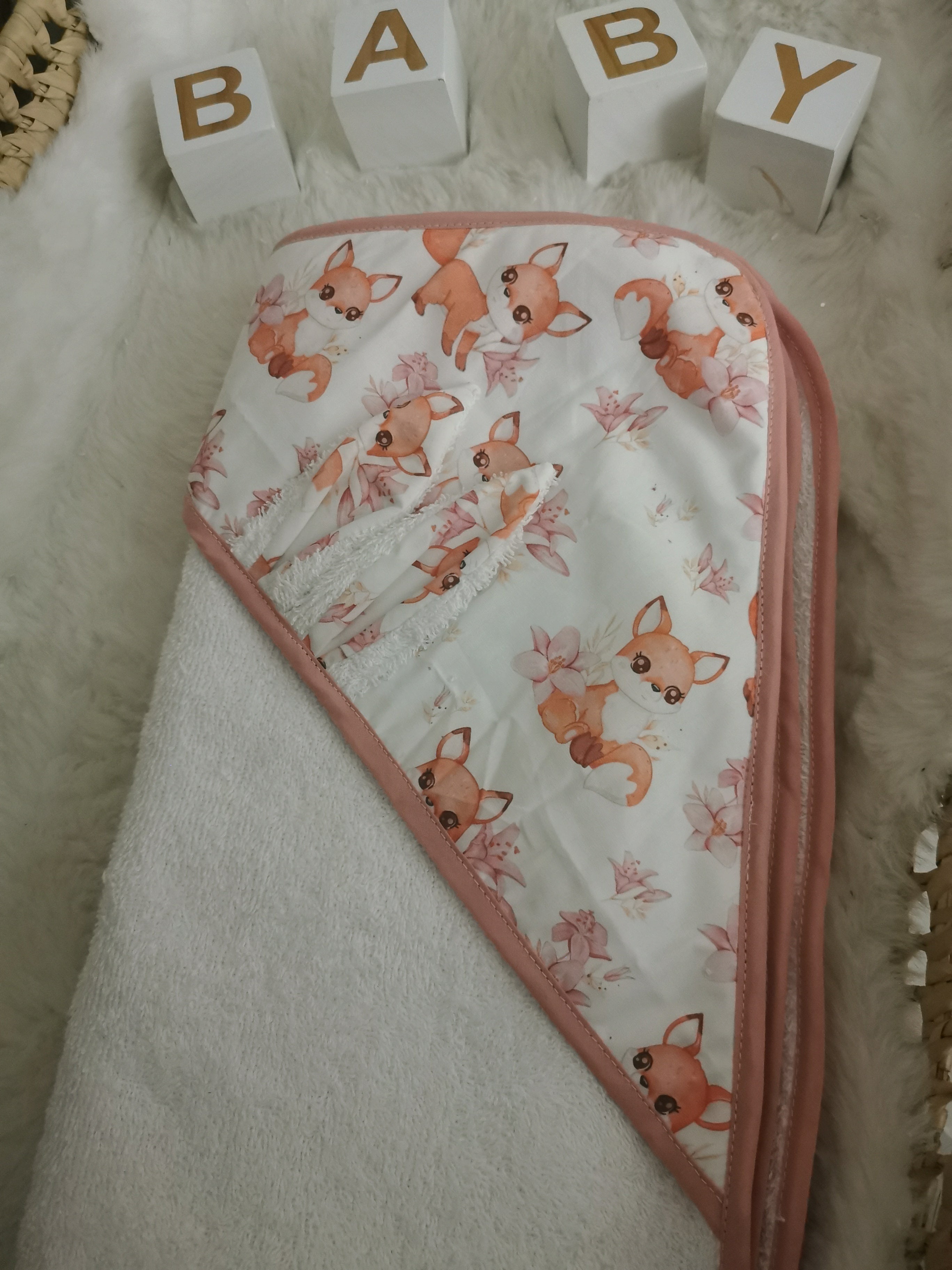 Cape de bain personnaliséee