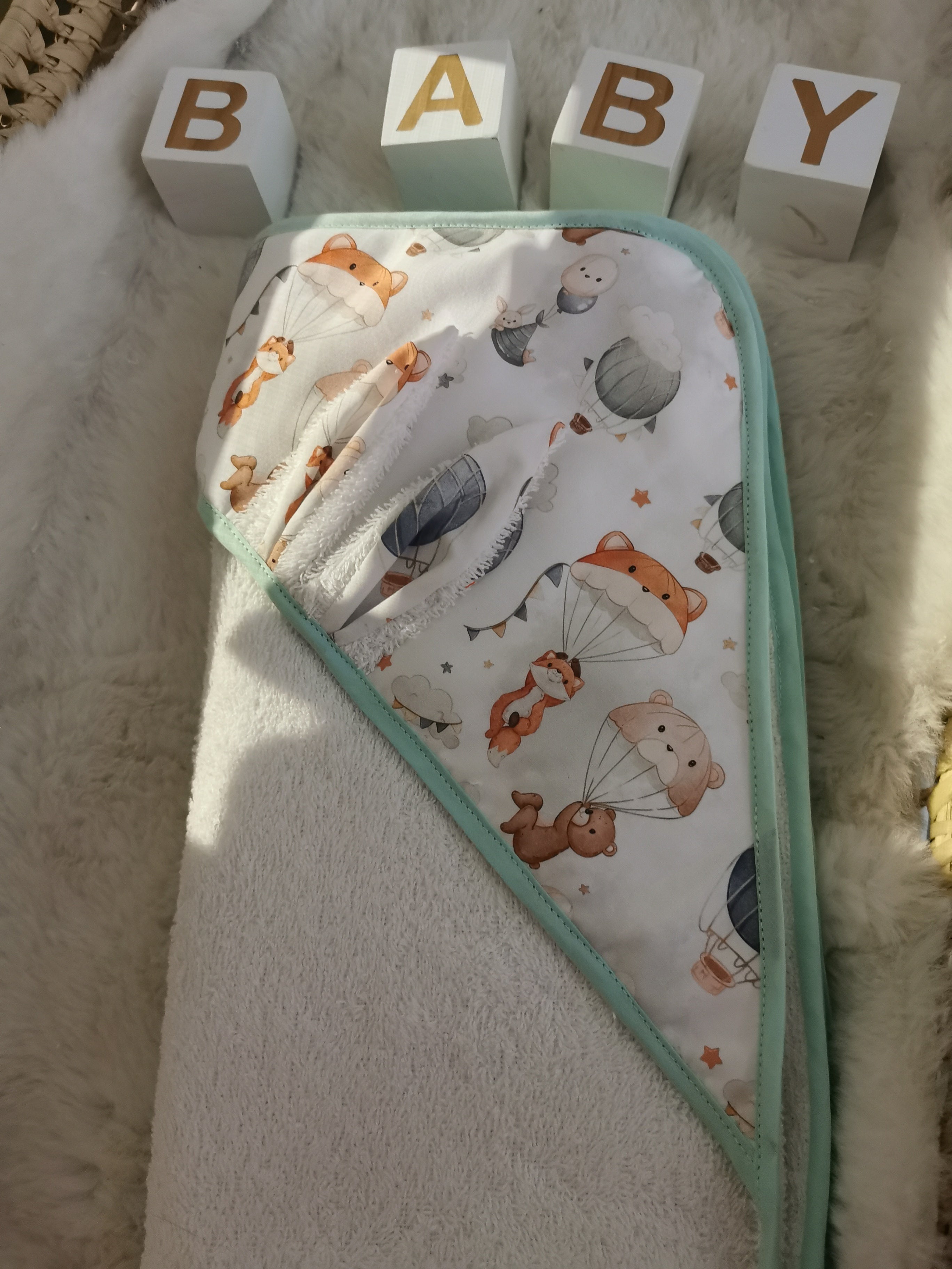 Cape de bain personnaliséee